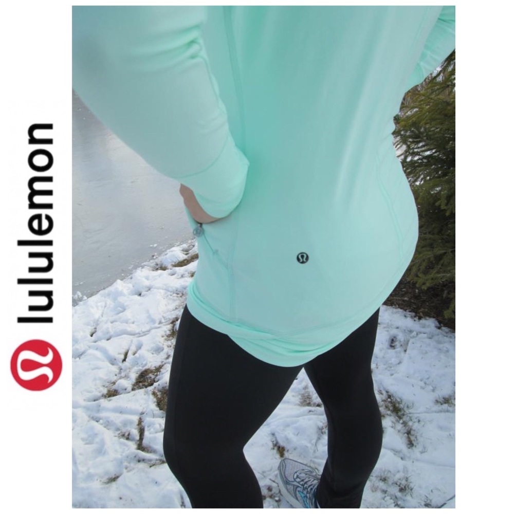 lululemon athletica Mint Aqua Performance Pullover - Picture 1 of 16